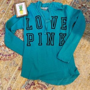 Pink Victoria’s Secret hoodie sweatshirt